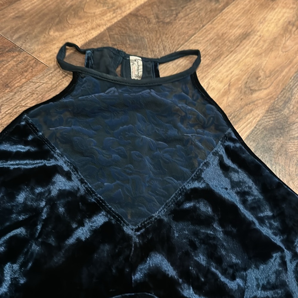 Free People Intimately size Small Bodycon Velvet Dress - Picture 4 of 9